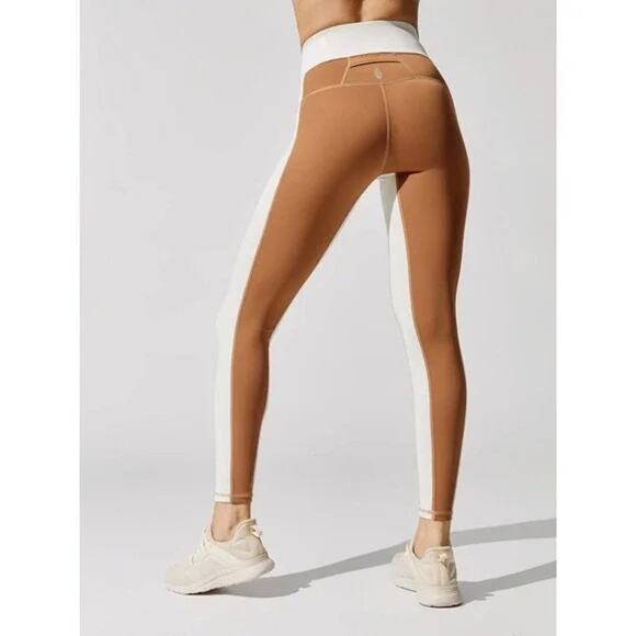 Free People Rebel Legging in Burnt Topaz & Mother Of Pearl - Picture 2 of 11